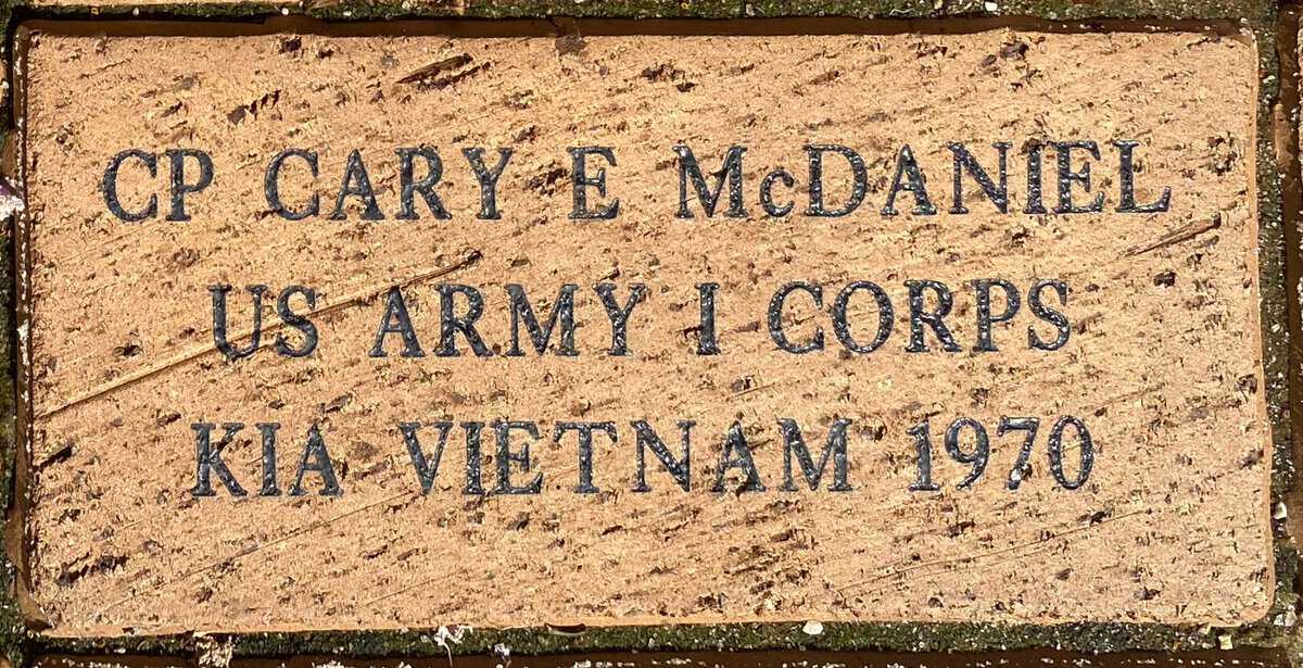 Cary E McDaniel