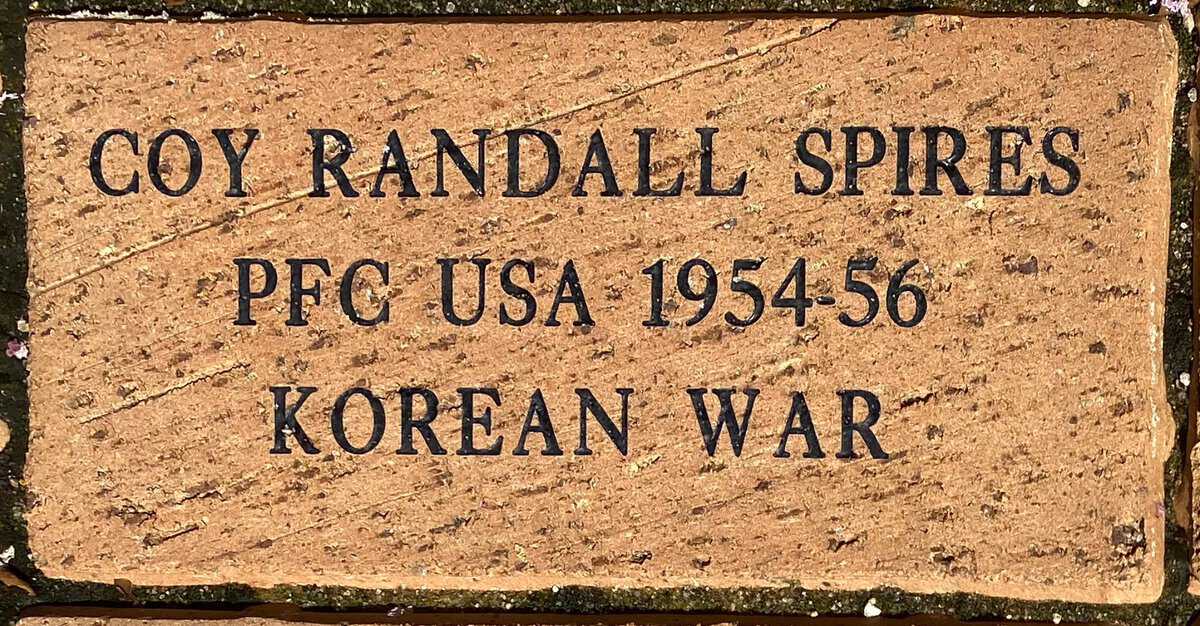 PFC Coy Randall Spires