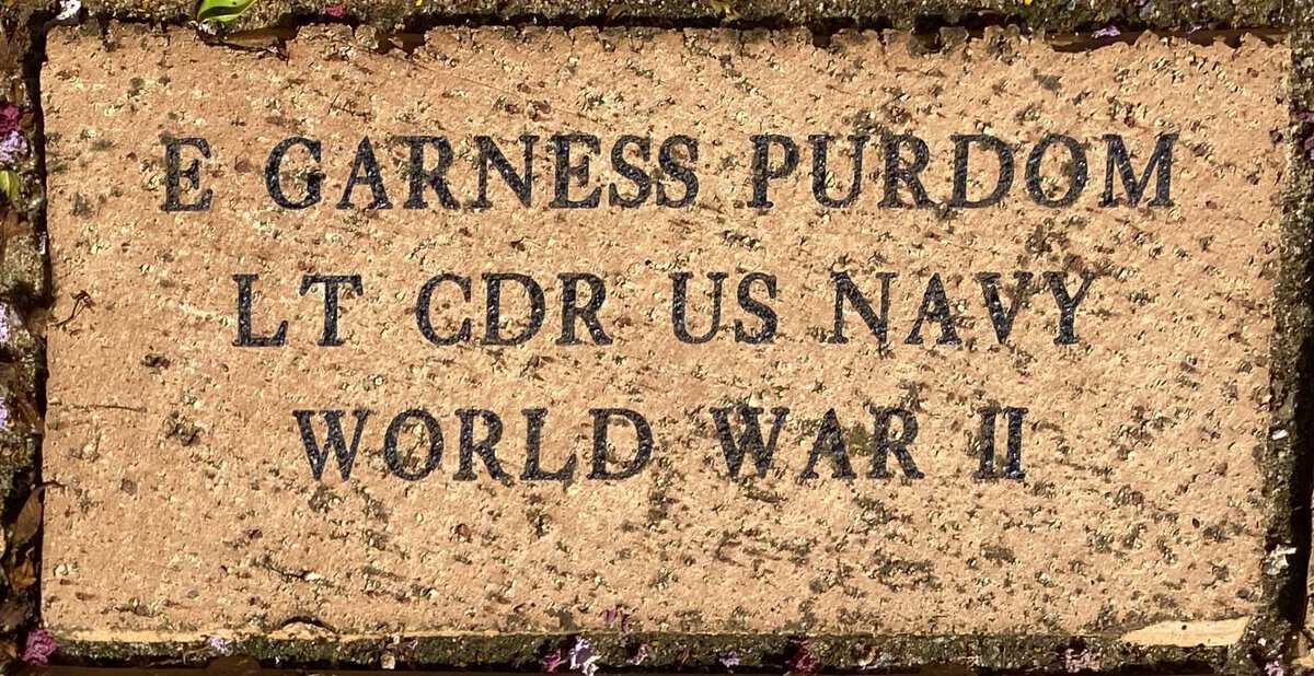 LT CDR E Garness Purdom