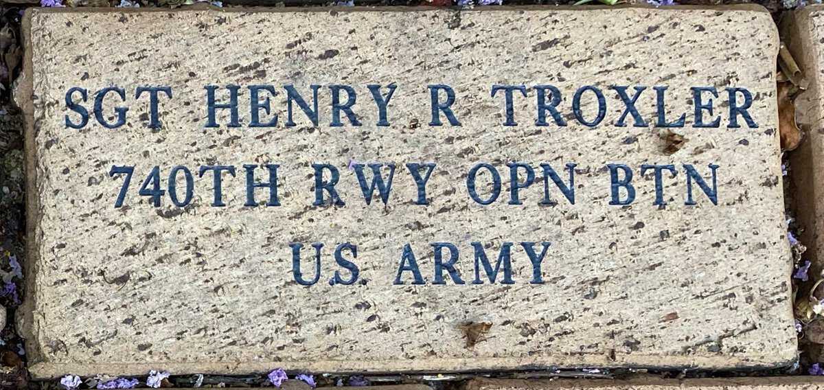 SGT Henry R Troxler