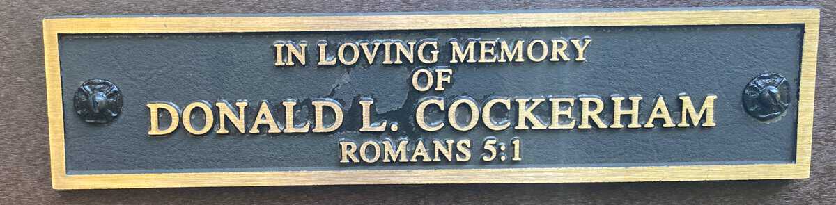 Donald L. Cockerham