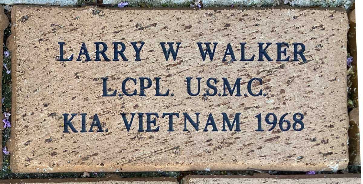 LCPL Larry W. Walker