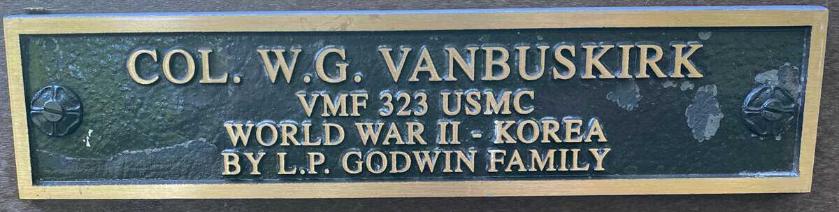 COL W.G. Vanbuskirk