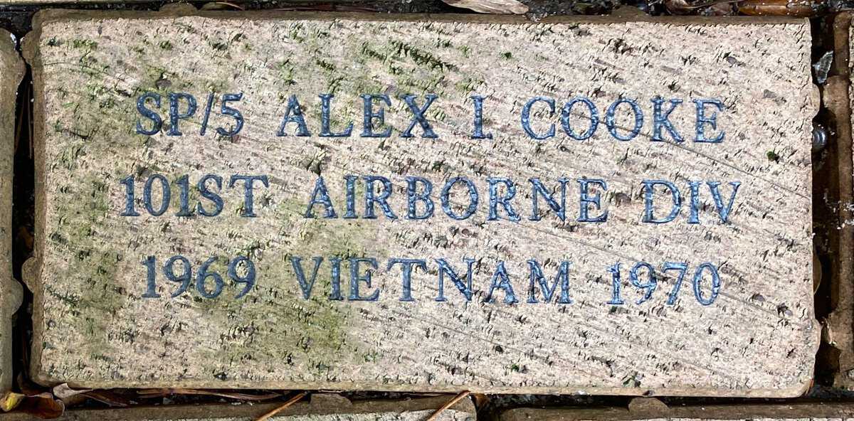 SP5 Alex I. Cooke