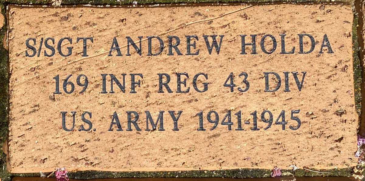 SSGT Andrew Holda