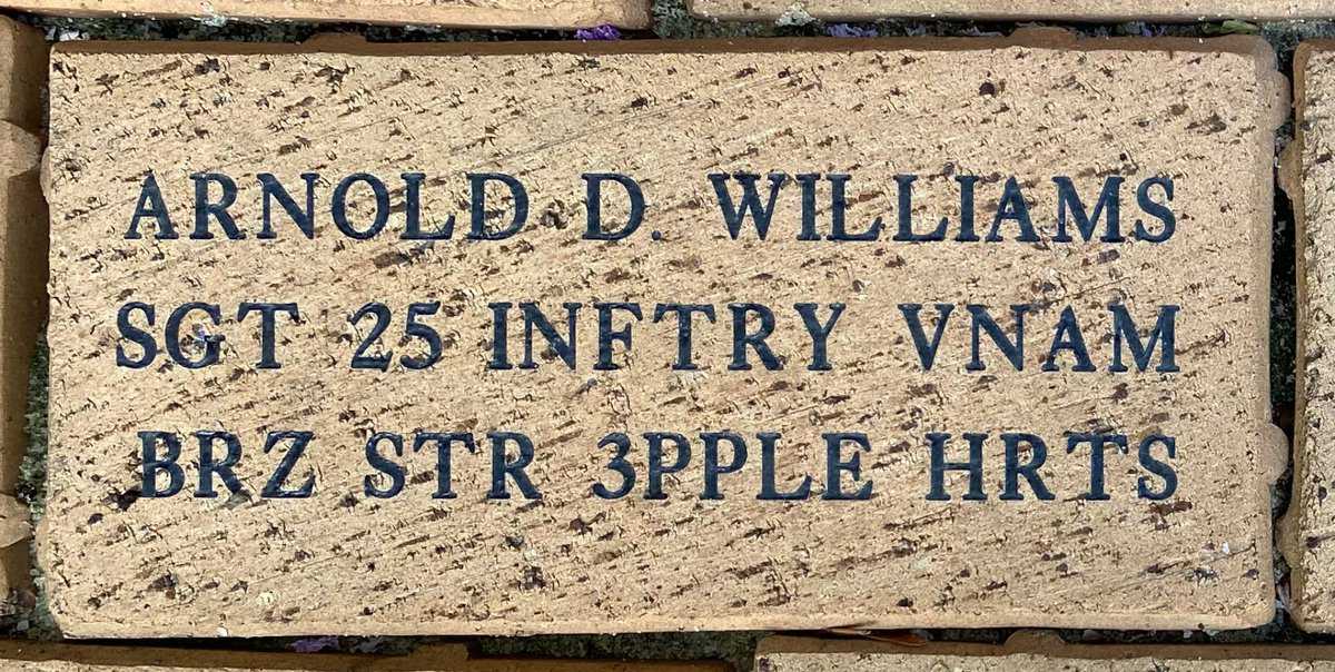 SGT Arnold D. Williams