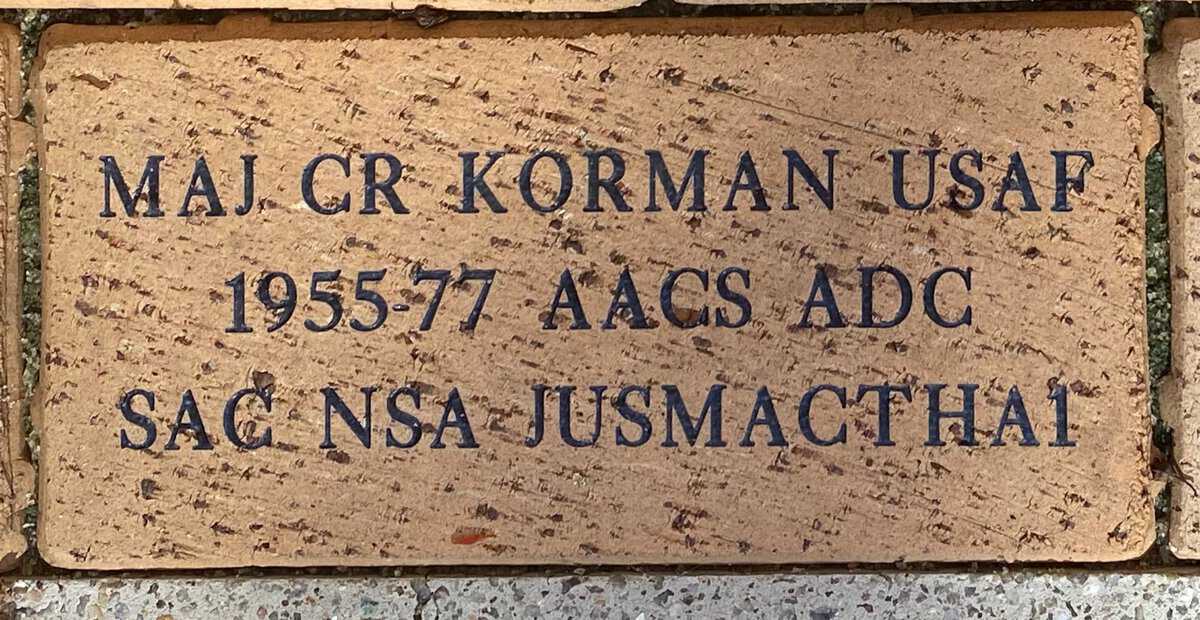 MAJ C. R. Korman