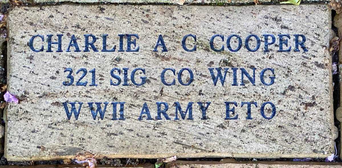 Charlie A C Cooper