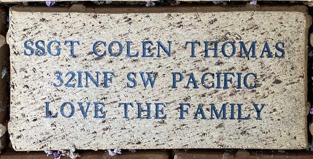 SSGT Colen Thomas