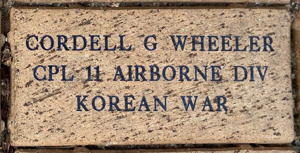 CPL Cordell G. Wheeler