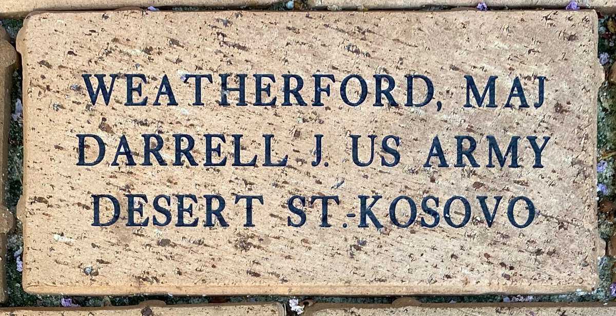 MAJ Darrell J. Weatherford