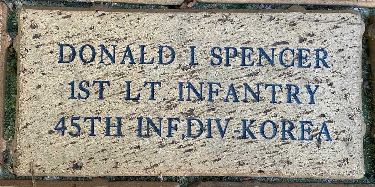 1ST LT Donald I. Spencer