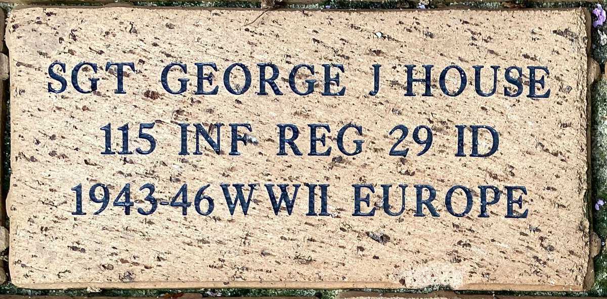 SGT George J House