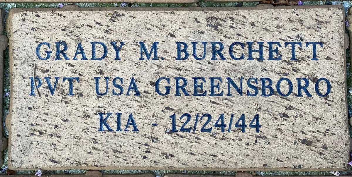 PVT Grady M. Burchett