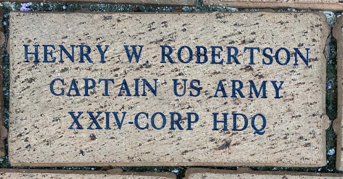 CAPT Henry W. Robertson