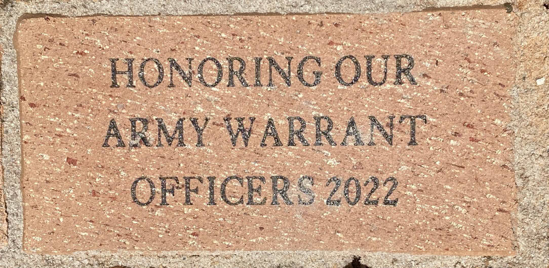 Honoring Our Army Warrant Officers