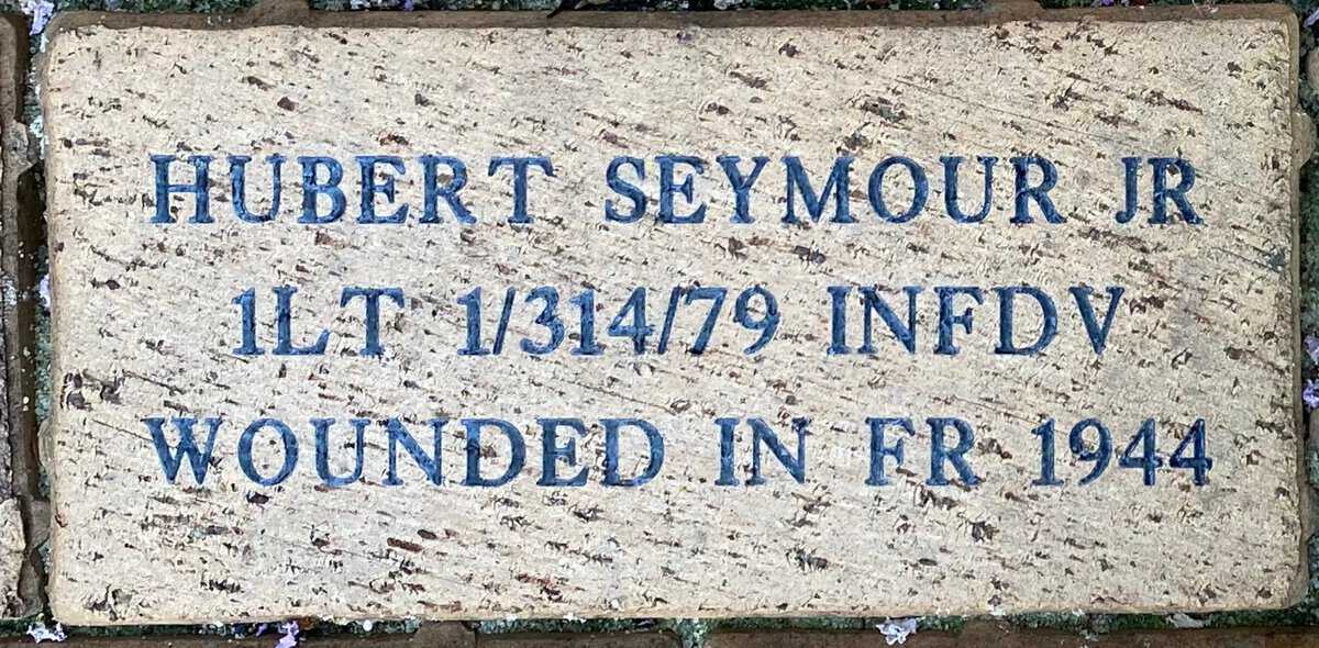 1ST LT Hubert Seymour, Jr