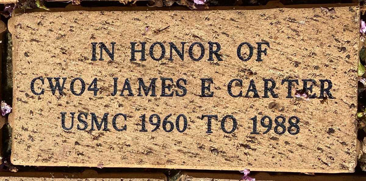 CWO4 James E. Carter