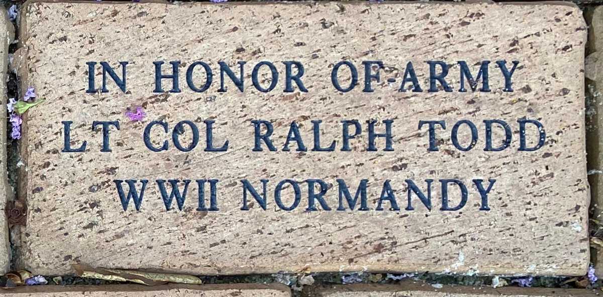 LT COL Ralph Todd
