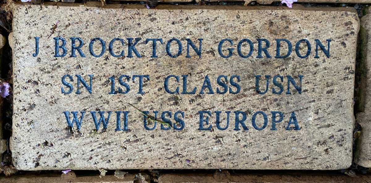 S1C J Brockton Gordon