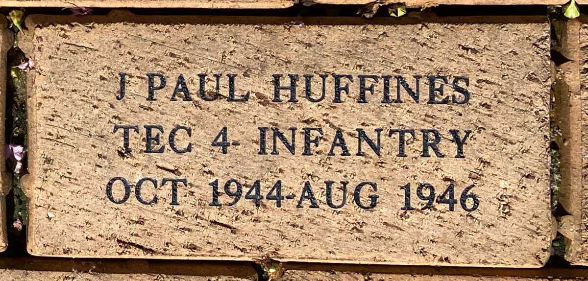 TEC 4 J. Paul Huffines