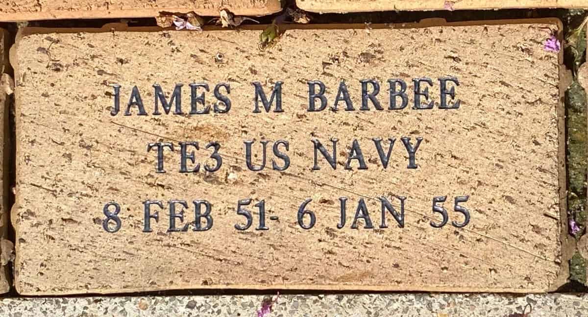TE3 James M. Barbee