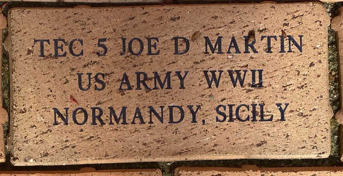 Tec. 5 Joe D. Martin