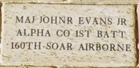 MAJ John R Evans Jr