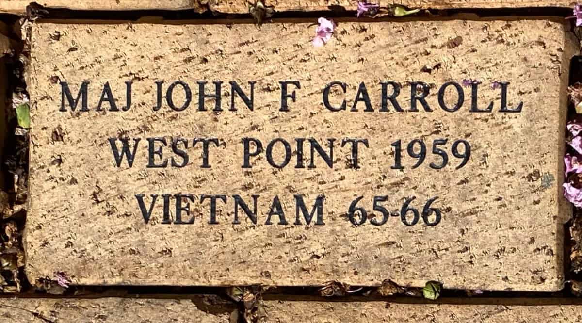 MAJ John F. Carroll