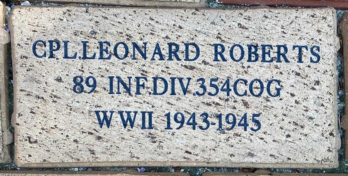 CPL Leonard Roberts