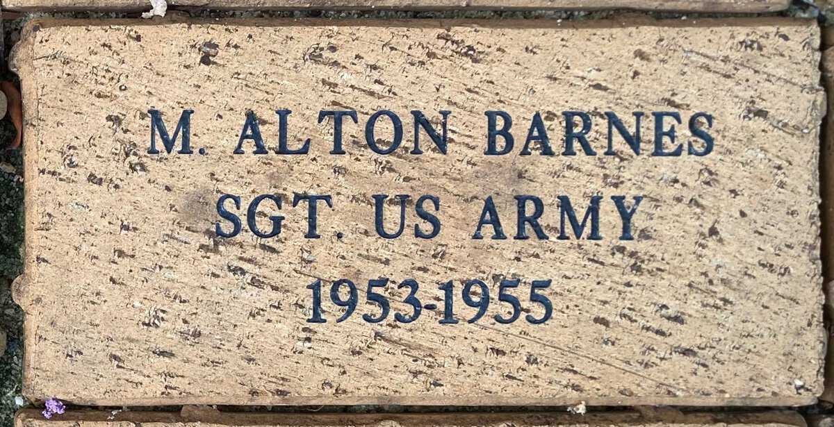 SGT M. Alton Barnes