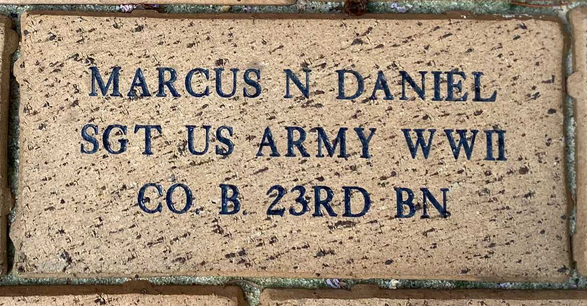 SGT Marcus N Daniel