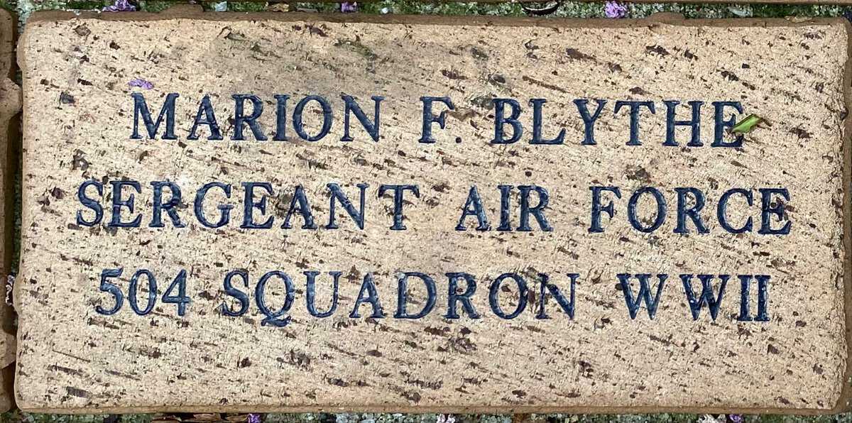 SGT Marion F. Blythe