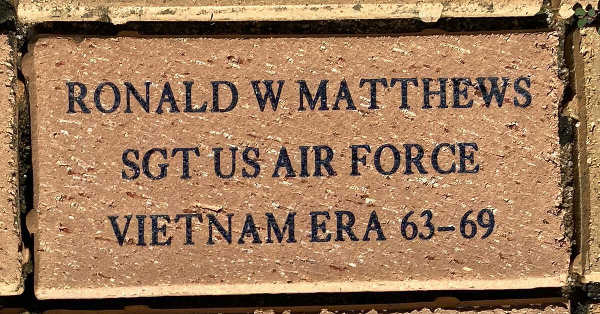 SGT Ronald W Matthews