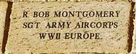 SGT R. Bob Montgomery