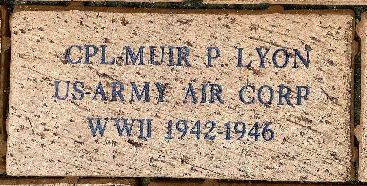 CPL Muir P. Lyon