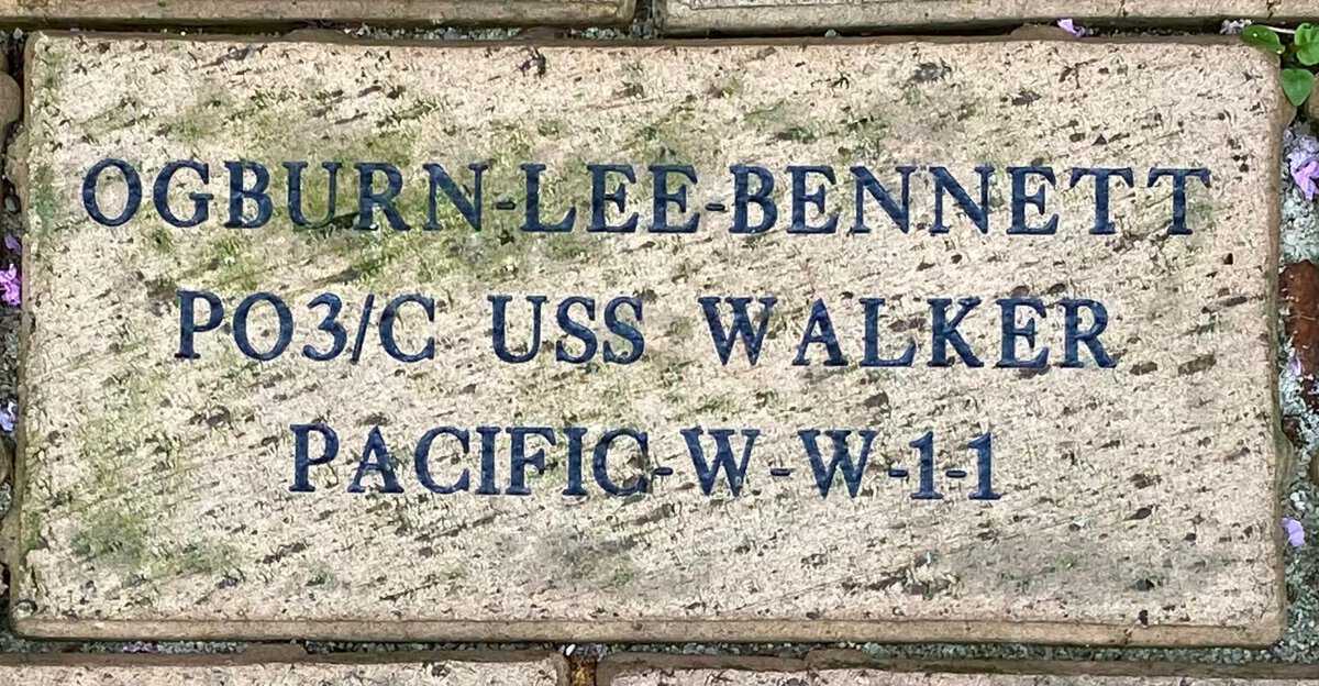 PO3/C Ogburn Lee Bennett