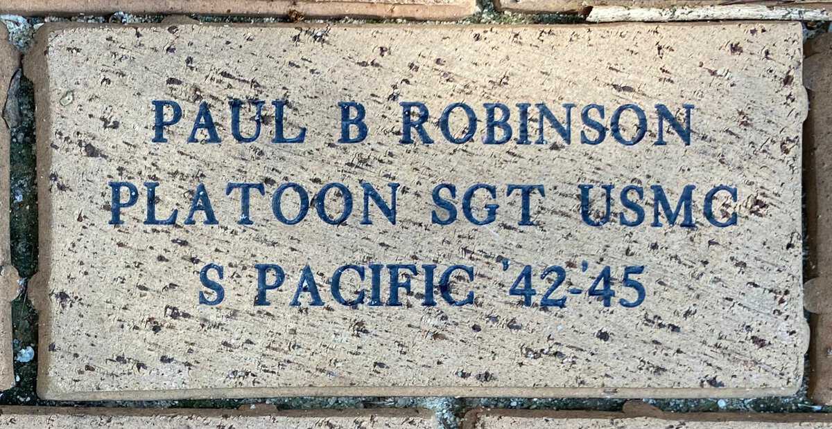 SGT Paul B. Robinson