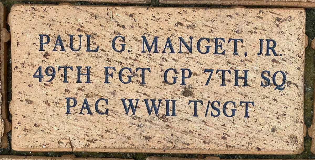 TSgt. Paul G. Manget Jr.