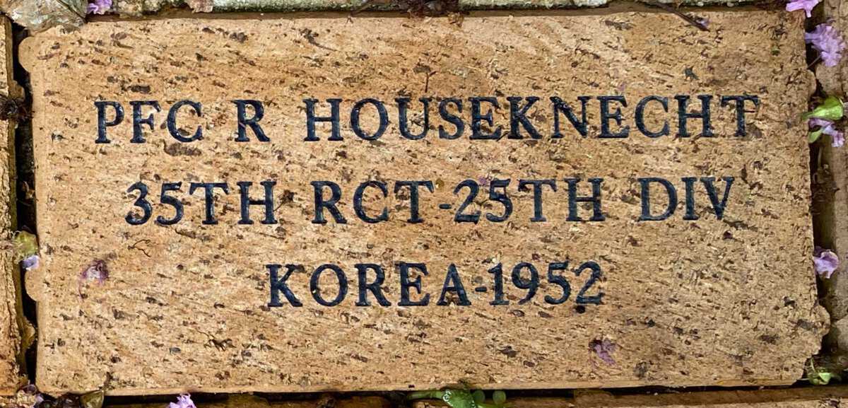 PFC R Houseknecht