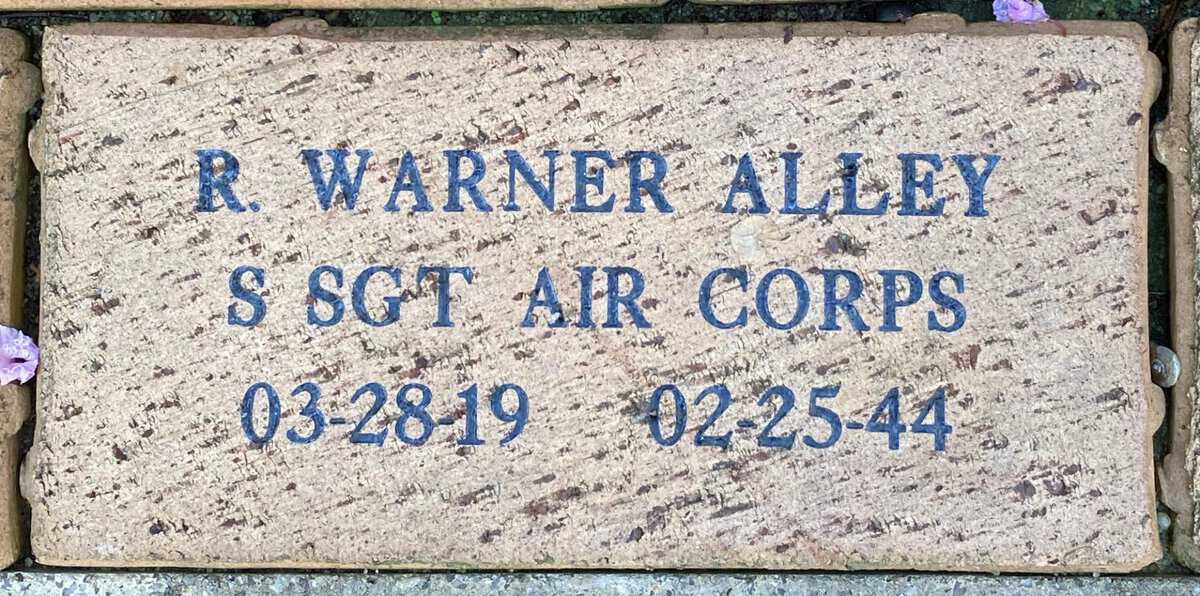 SSGT R. Warner Alley