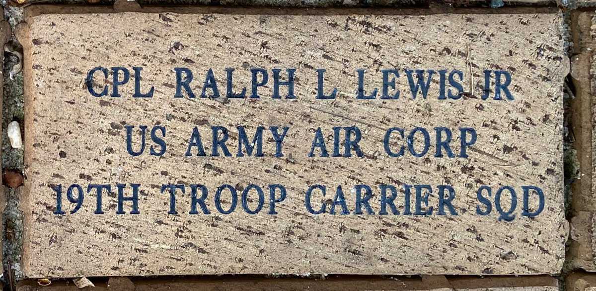 CPL Ralph L. Lewis, Jr.