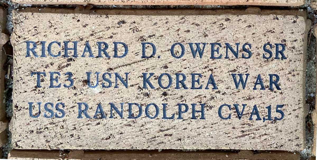 TE3 Richard D. Owens, Sr.