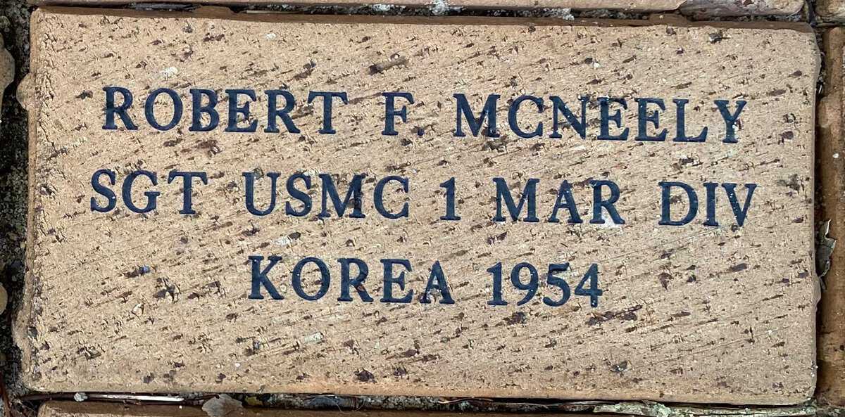 SGT Robert F. McNeely