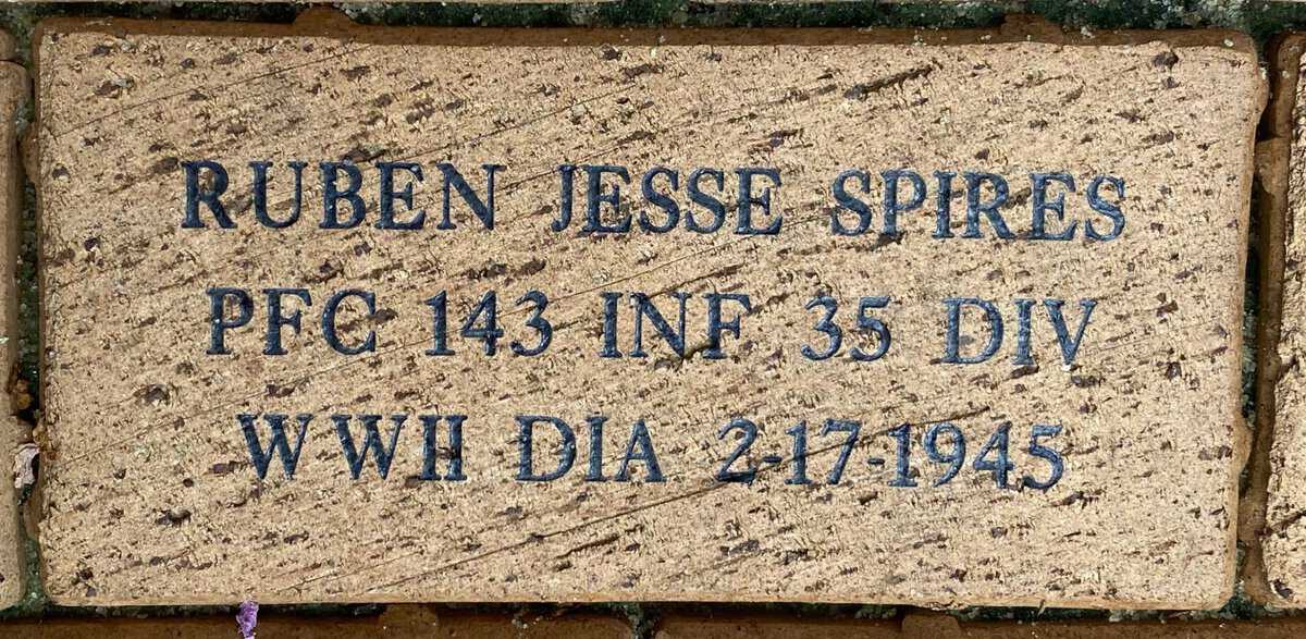 PFC Ruben Jesse Spires