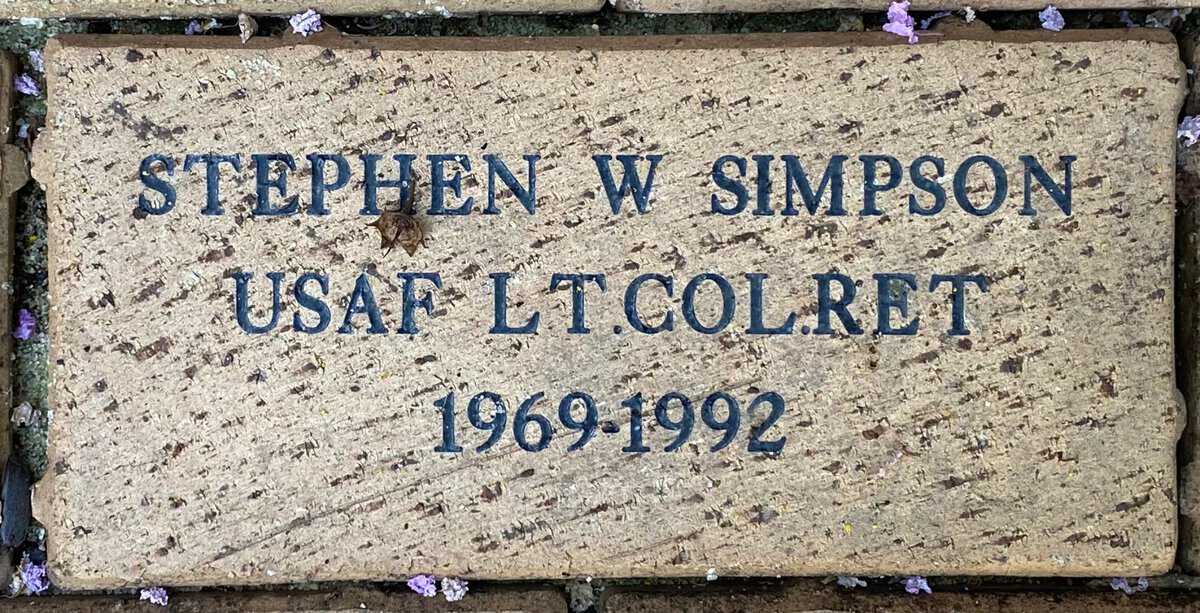 LT COL Stephen W. Simpson