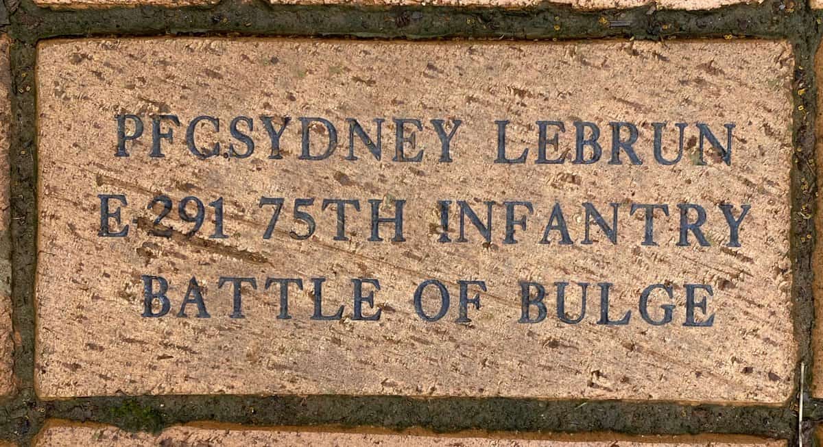 PFC Sydney Lebrun