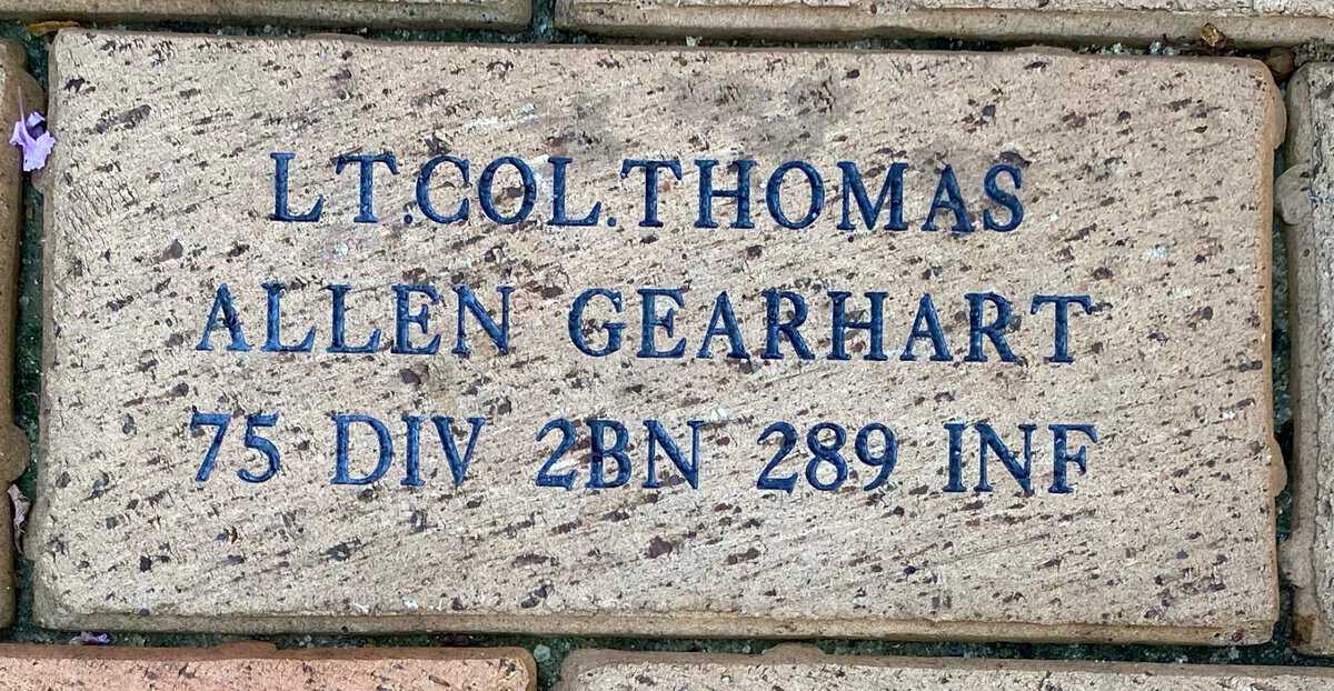 LT COL Thomas Allen Gearhart