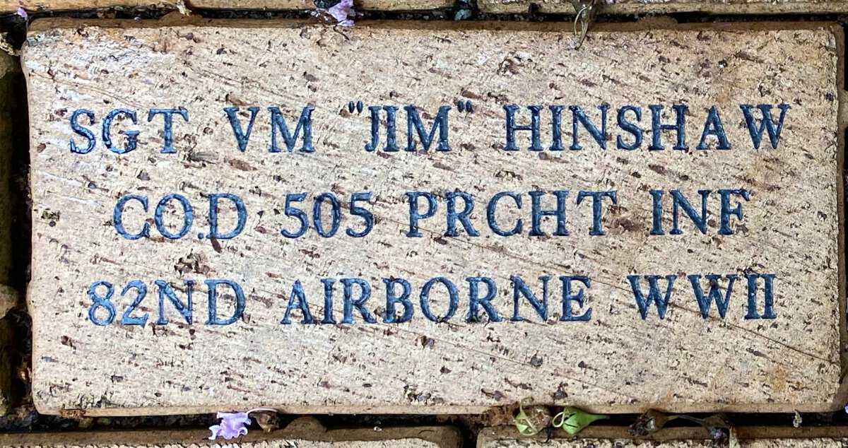 SGT VM “Jim” Hinshaw