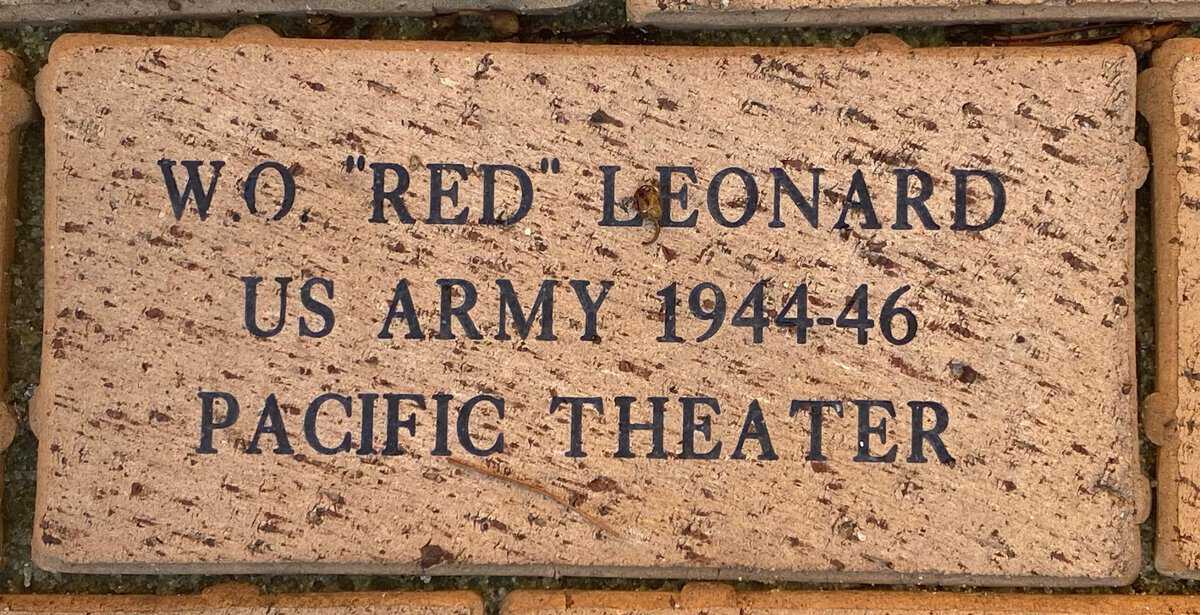 W. O. “Red” Leonard